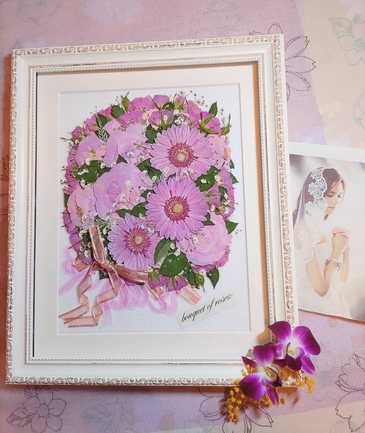 押し花アート 額縁 ふしぎな花倶楽部 コワ